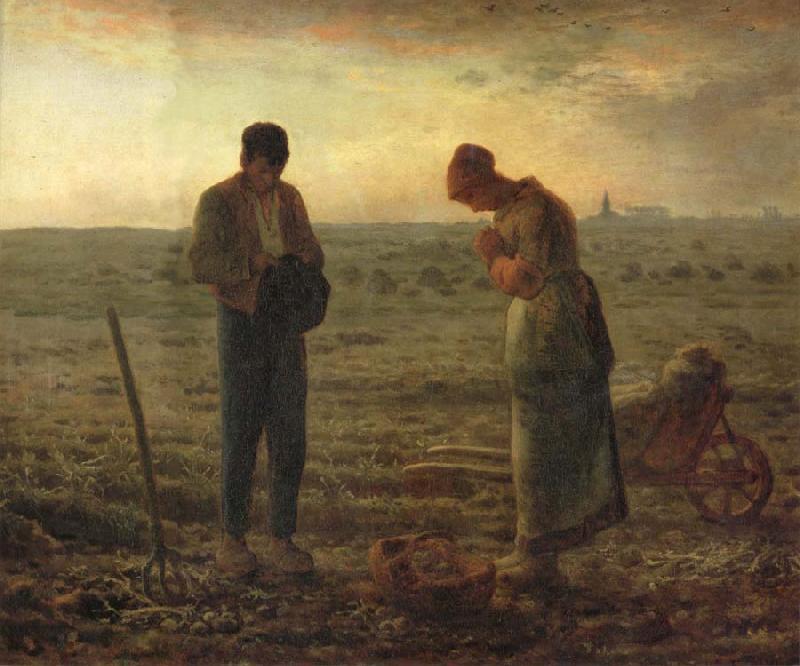 Jean Francois Millet The Angelus oil painting image